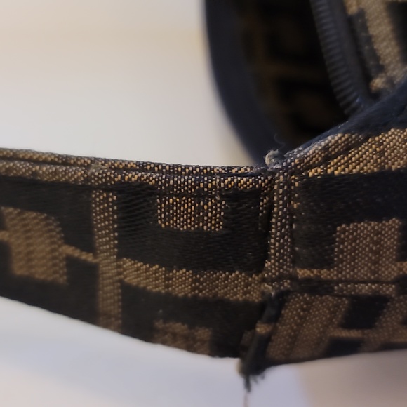 Monogrammed E Purse made in Korea. Possibly made to resemble Fendi brand. - Picture 6 of 14